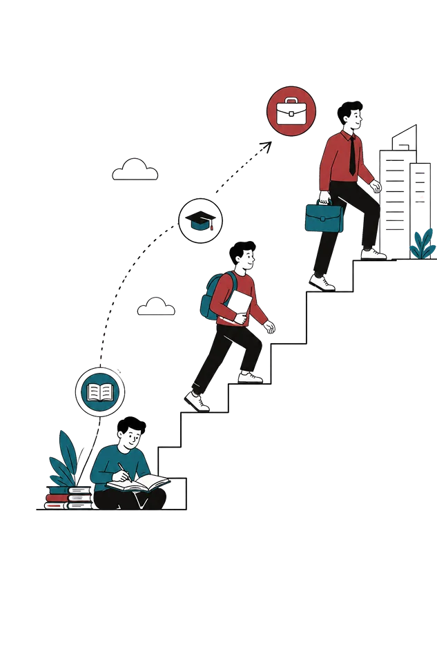 Steps Illustration