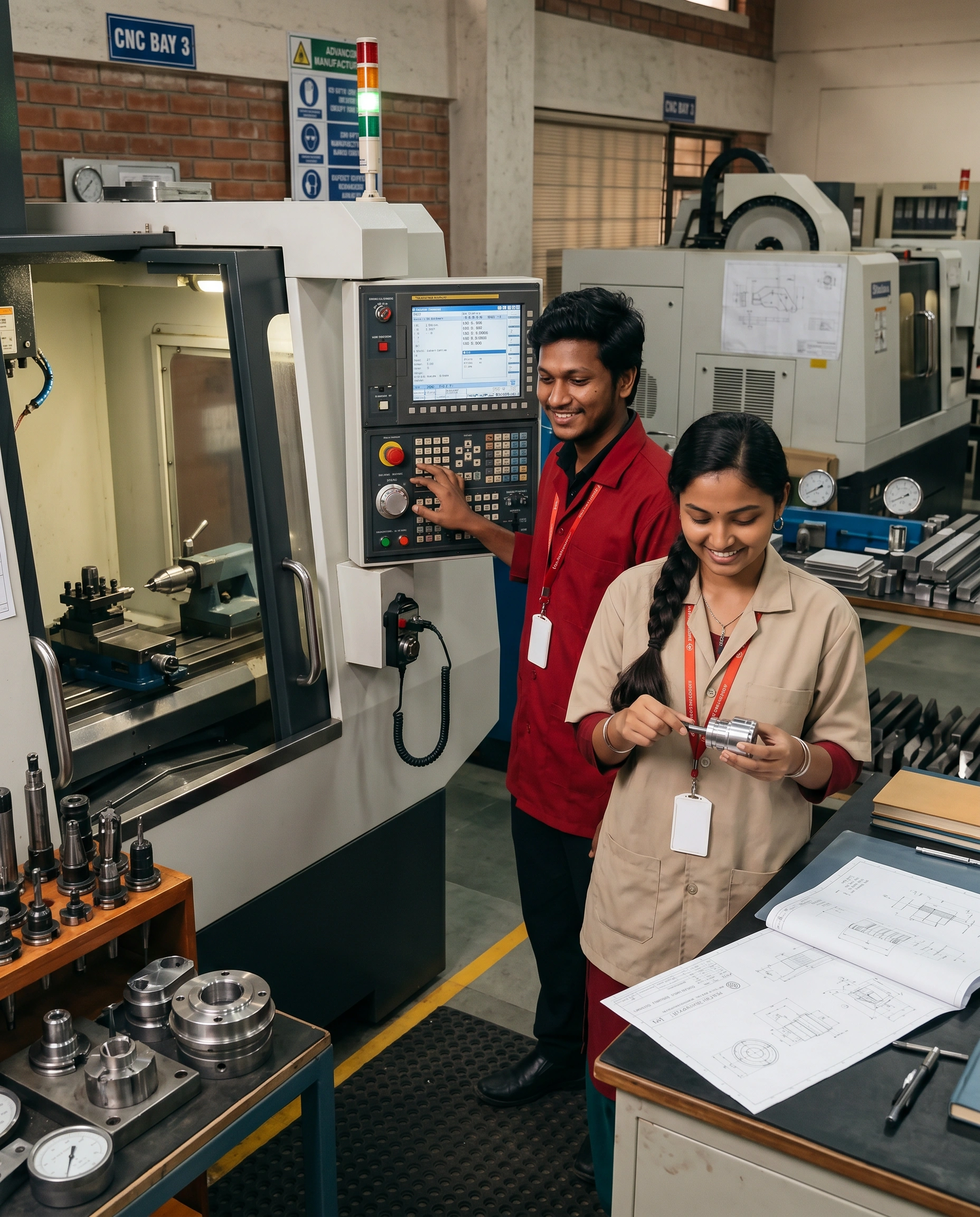 CNC Machining Bay