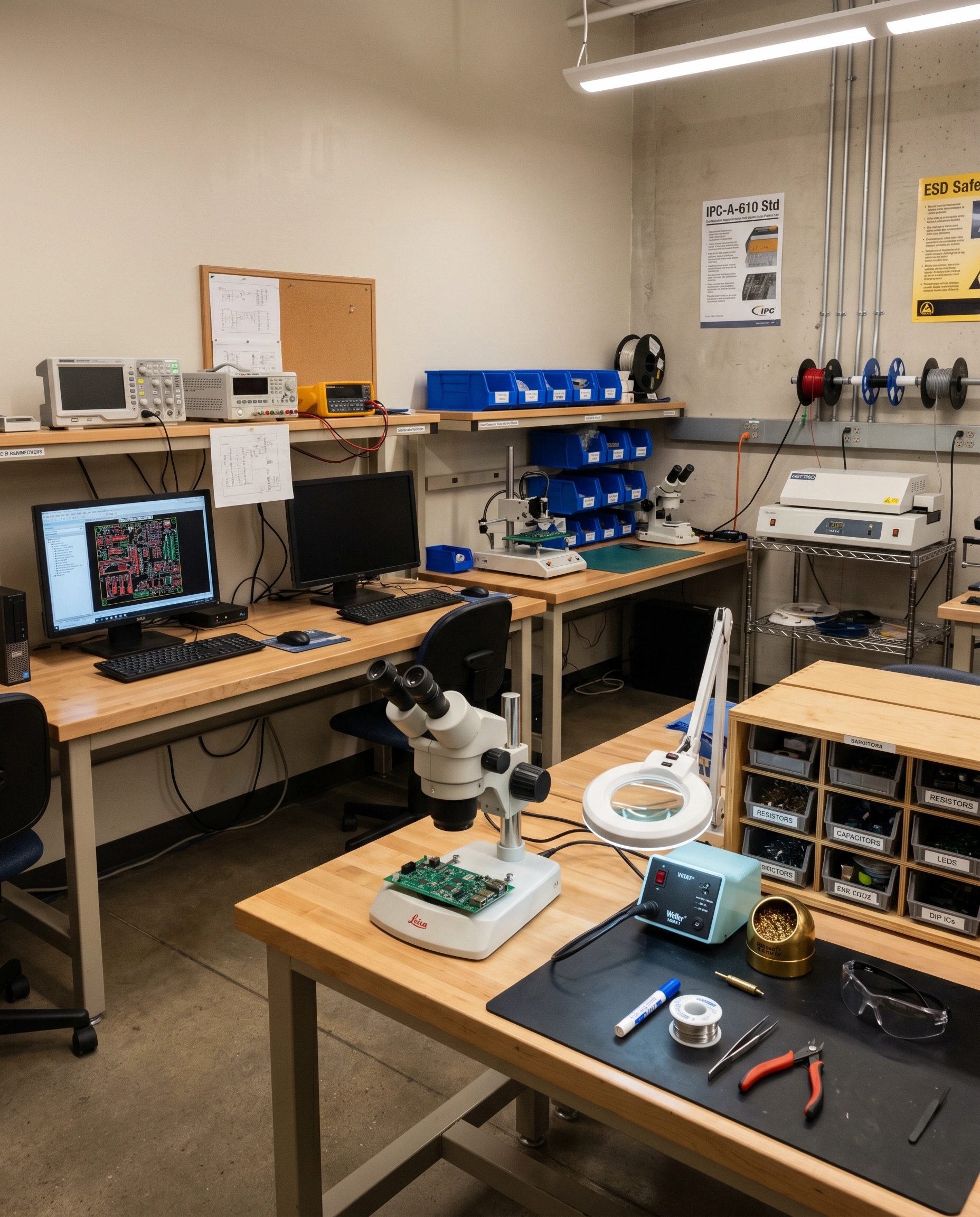 PCB and Electronics Assembly Laboratory