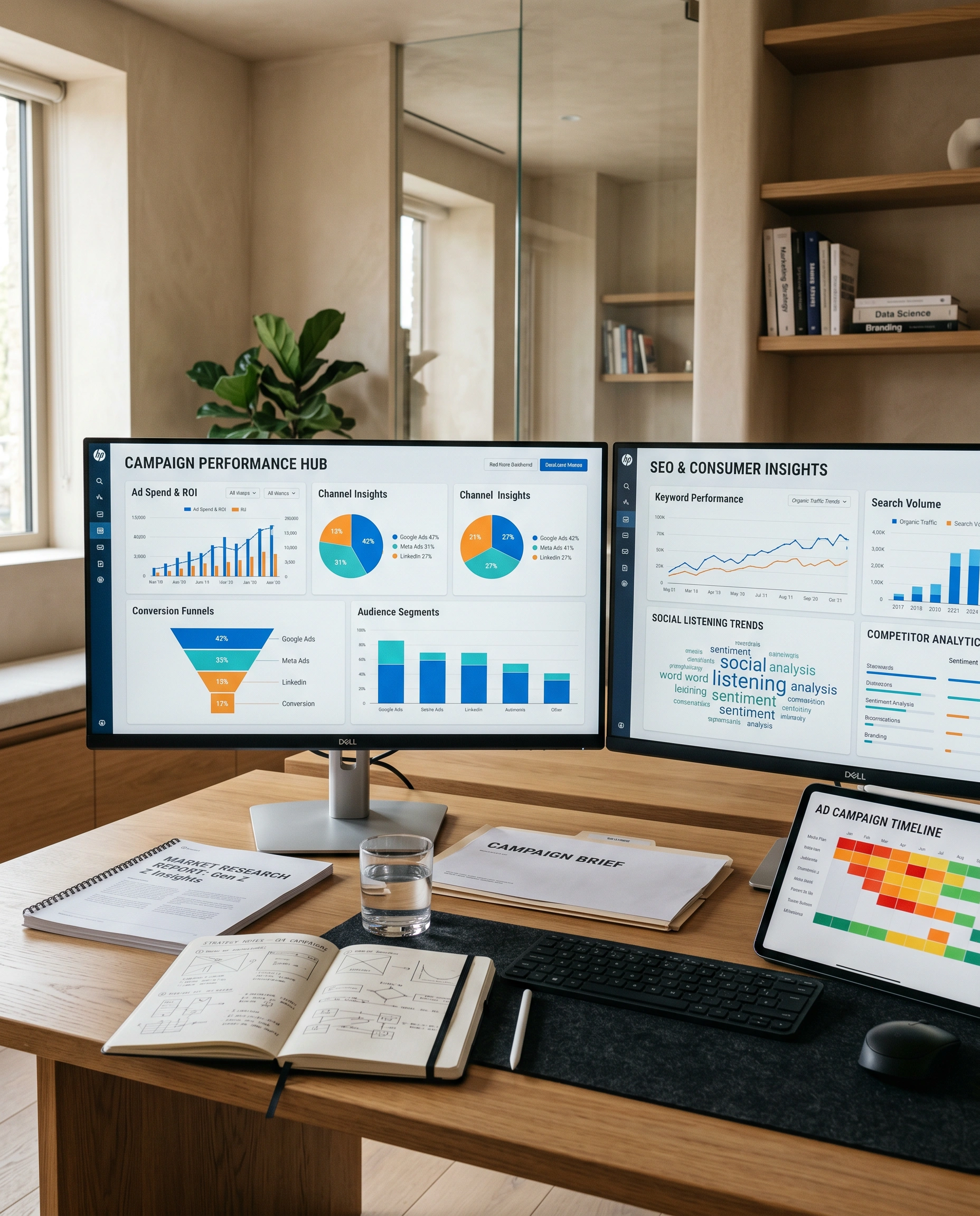 Marketing, analytics and research platforms