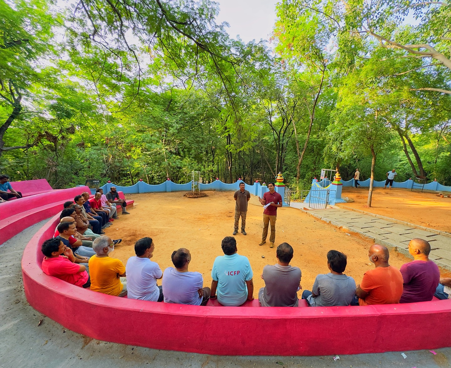 Team working together